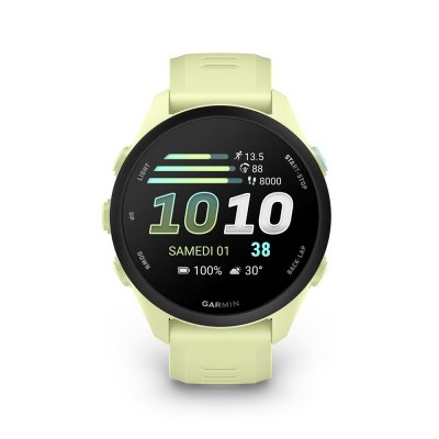 GARMIN  - Montre GPS - Forerunner 70 Citron  en Silicone - Jaune