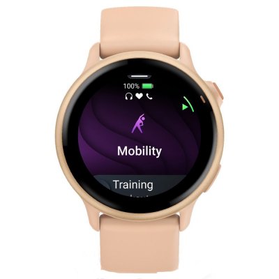 GARMIN  - Vivoactive 6 - Montre GPS Metallic Pink Dawn - Taille unique