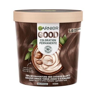 GARNIER  Good Coloration N&deg;5.0 Ch&acirc;tain Clair Caf&eacute;