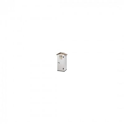 Garofalo Abri de Jardin Mural en PVC Evo 80 Beige (82x82cm)