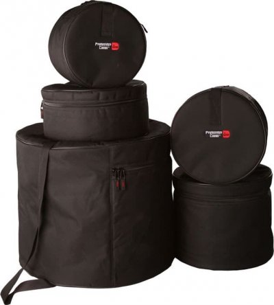 GATOR  Cases Set complet pour batterie fusion + tom 14"" x 12