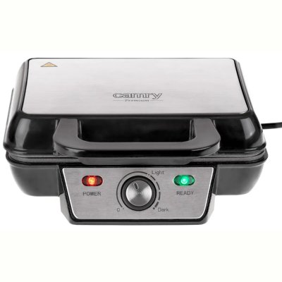 CAMRY Gaufrier  CR 3046 1600W cuit 2 gaufres XXL en m&ecirc;me temps 