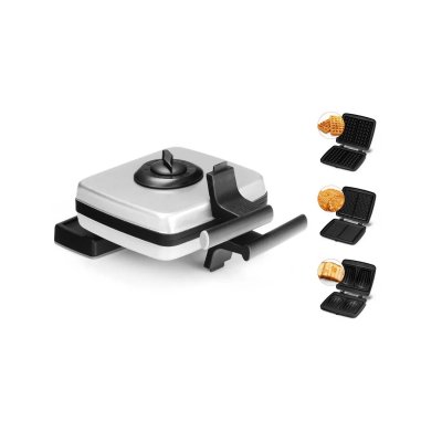 FRIFRI Gaufrier electrique 3 jeux de plaques  FRI022814512GRP