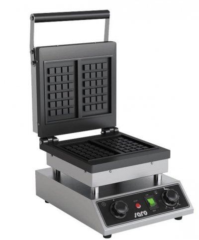  GAUFRIER ELECTRIQUE TYPE LIEGE 2 EMPREINTES - - Inox
