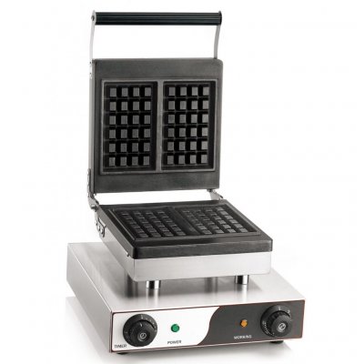 Gaufrier MOD. WF-E1 - Beckers - - Acier inoxydable 340x370x260mm
