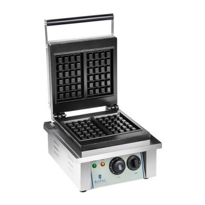 HELLOSHOP26 Gaufrier professionnel carr&eacute; puissance 1 x 2 000 watts 
