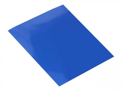 GBC  ensemble de couverture de reliure higloss a4 bleu 