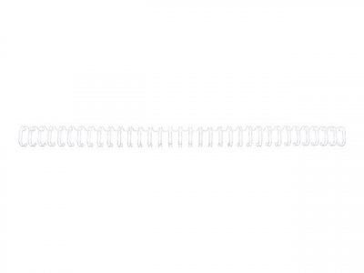 GBC  RG810870 Lot de 100 Peignes m&eacute;talliques WireBind Blanc 12,5 mm