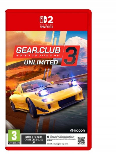 Gear. Club Unlimited 3 Nintendo Switch&trade; 2