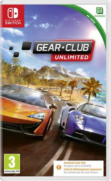 Gear Club Unlimited (Code dans la bo&icirc;te) Jeu Switch
