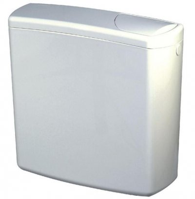 GEBERIT  - R&eacute;servoir AP 140 mi-hauteur Simple d&eacute;bit - 140.027.11.1
