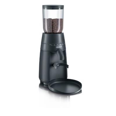 GEBR. GRAEF  - cm702eu - moulin &agrave; caf&eacute; &eacute;lectrique &agrave; meules, 128 watts, noir