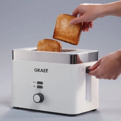 GRAEF Gebr.  - to 61 - grille-pains, 1000 watts, blanc