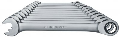 GEDORE  RED 3300850 R07105012 Jeu de cl&eacute;s mixtes 12 pi&egrave;ces