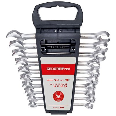 GEDORE  RED 3301003 R05905010 Jeu de cl&eacute;s mixtes 10 pi&egrave;ces