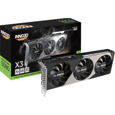 INNO3D GeForce  RTX 5080 X3 OC White 16GB GDDR7 DLSS 4 