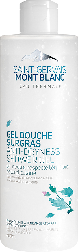 SAINT GERVAIS MONT BLANC Gel Douche Corps Surgras St Gervain Mont Blanc - Le Flacon De 500ml