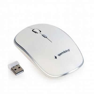 GEMBIRD  Musw-4b-01-w 1600 Dpi Wireless Mouse Blanc