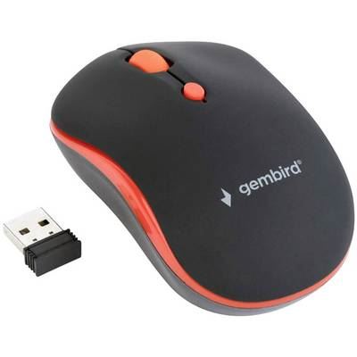 GEMBIRD  Musw-4b-03-r 1600 Dpi Wireless Mouse Noir