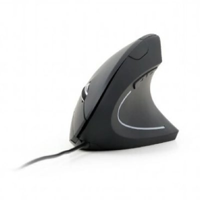 GEMBIRD Gembirs MUS-ERGO-01 USB Mouse Ergonomic Optical Ergonomic Black