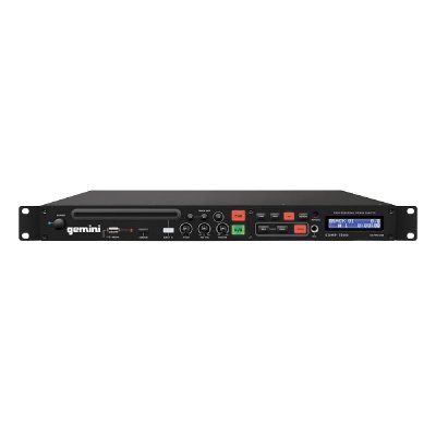 GEMINI  cdmp-1500 lecteur professionnel cd-mp3-usb simple (1u)