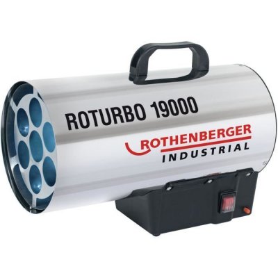 ROTHENBERGER G&eacute;n&eacute;rateur d'air chaud &agrave; Gaz Roturbo 19000 - 18,5 kW 