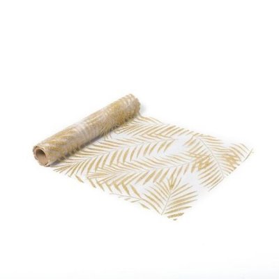 UNKNOWN G&eacute;n&eacute;rique Chemin DE Table Organza Palmier 28CMX5M