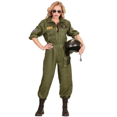  Generique - D&eacute;guisement Pilote de Combat Femme Taille L(40/42)