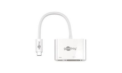 GOOBAY GENERIQUE  Adaptateur vid&eacute;o externe USB-C DVI blanc