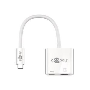 GOOBAY GENERIQUE  Adaptateur vid&eacute;o externe USB-C HDMI blanc