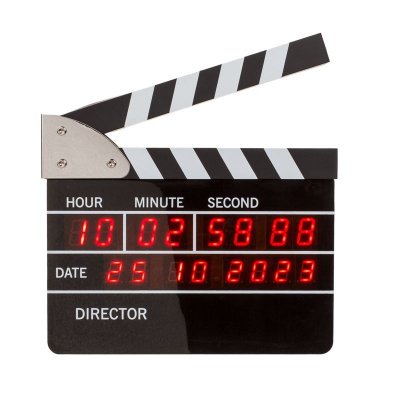 G&eacute;n&eacute;rique Horloge R&eacute;veil Clap de Cin&eacute;ma