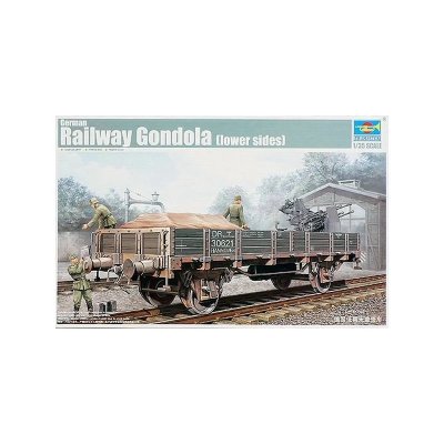 German Railway Gondola (lower Sides) - 1:35e - Trumpeter