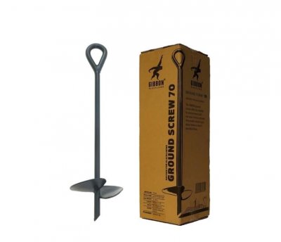GIBBON  Slacklines - Ground Screw 70 taille 70 cm, noir