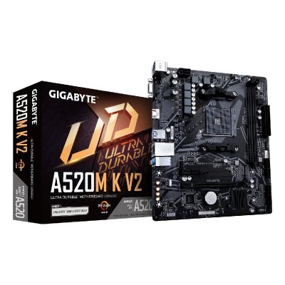 GIGABYTE  A520M K V2 carte m&egrave;re AMD A520 Emplacement AM4 micro ATX