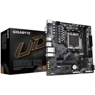 GIGABYTE  B650M S2H Carte m&egrave;re AMD B650 Emplacement AM5 Micro ATX