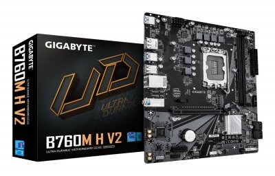 GIGABYTE  B760M H V2 carte m&egrave;re socket 1700