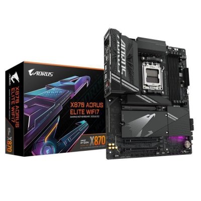 GIGABYTE  Carte M&egrave;re X870 A Elite Wifi7 - Prend En Charge Les Processe
