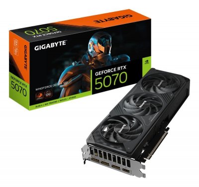 GIGABYTE  GeForce RTX 5070 WINDFORCE OC SFF 12G 