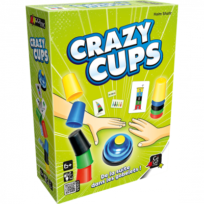 GIGAMIC  Jeux de soci&eacute;t&eacute; - Crazy Cups
