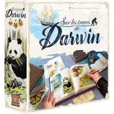 GIGAMIC SUR LES TRACES DE DARWIN Jeu de soci&eacute;t&eacute; jouet