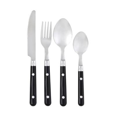 GIMEL  m&eacute;nagere 24 pieces noir 518155