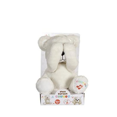GIPSY  - 70572 - Peluche &Agrave; Fonction - Ourson Coucou Tout Doux - 25 Cm