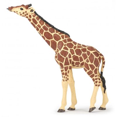 PAPO Girafe t&ecirc;te lev&eacute;e - dim. 15 cm x 3,7 cm x 16 cm