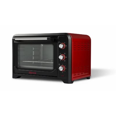 GIRMI  FE42 Four &Eacute;lectrique Ventil&eacute;, 2000W, 42 Litre, Rouge/Noir