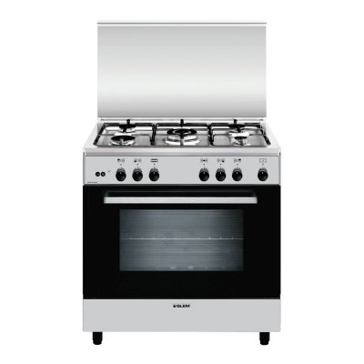 GLEM  Gas A855gi Four Et Cuisini&egrave;re Gaz Acier Inoxydable A 
