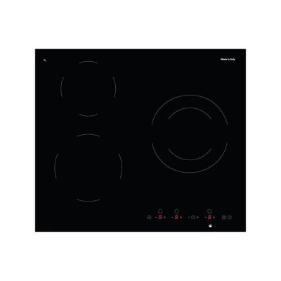 GLEM  Gas - Table de cuisson vitroc&eacute;ramique 60cm 3 feux 6000w GTH63ET