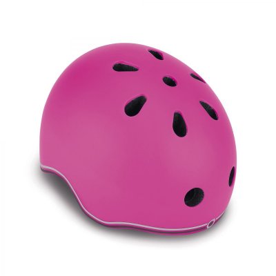 GLOBBER  Casque de v&eacute;lo enfant EVO Lights T. XXS/XS 45-51 cm, rose