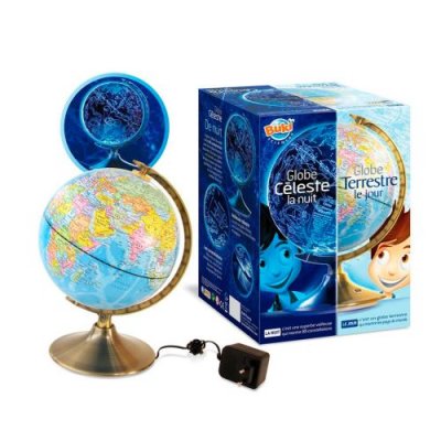 BUKI Globe terrestre  Globe jour et nuit
