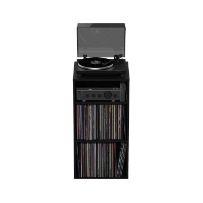 GLORIOUS  Modular Mix Rack finition noire - mobilier pour dj