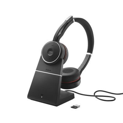 JABRA Gn  Evolve 75 Stereo Uc Wireless Headphones Noir